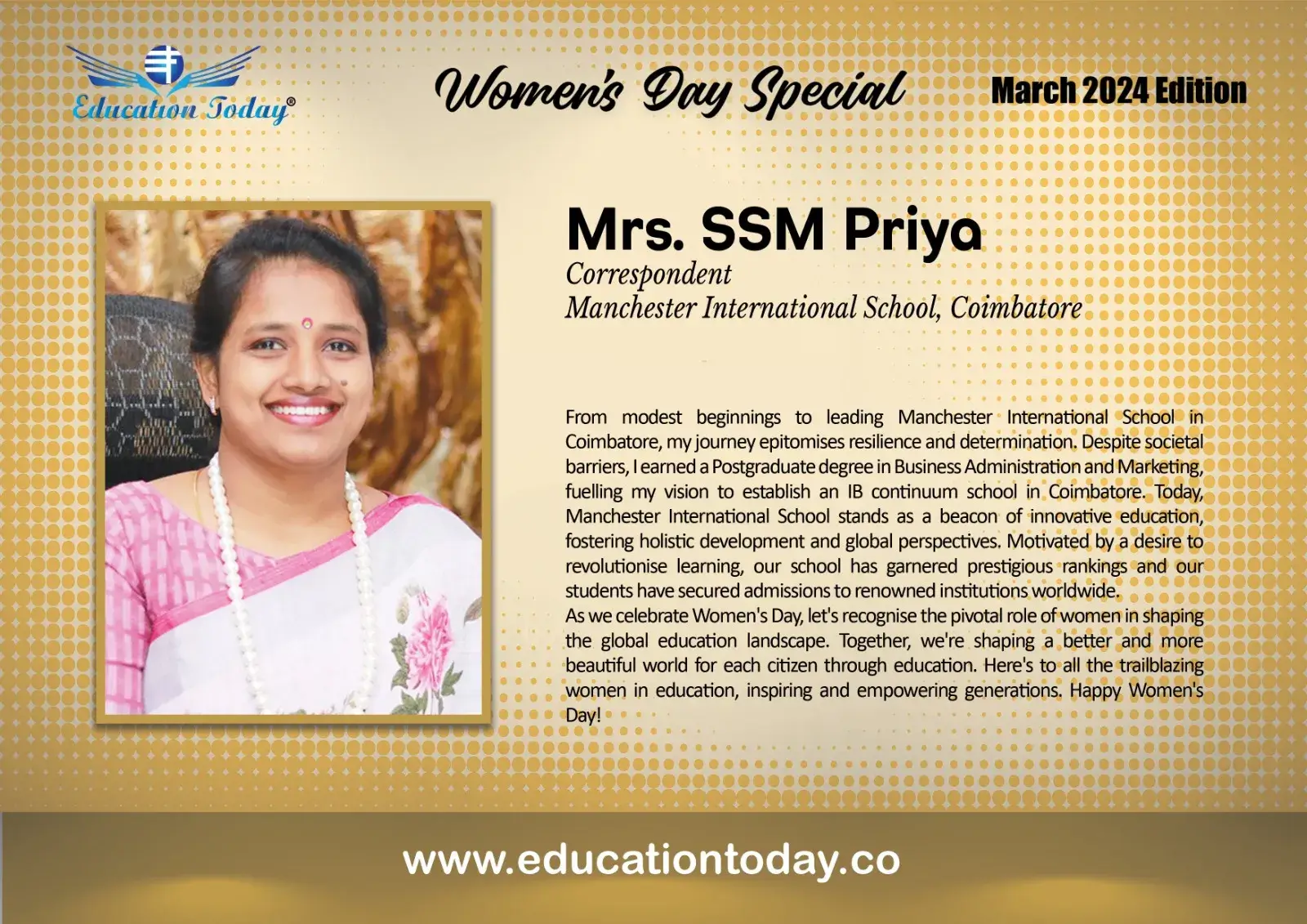 Inspiring Women in Education for 2024