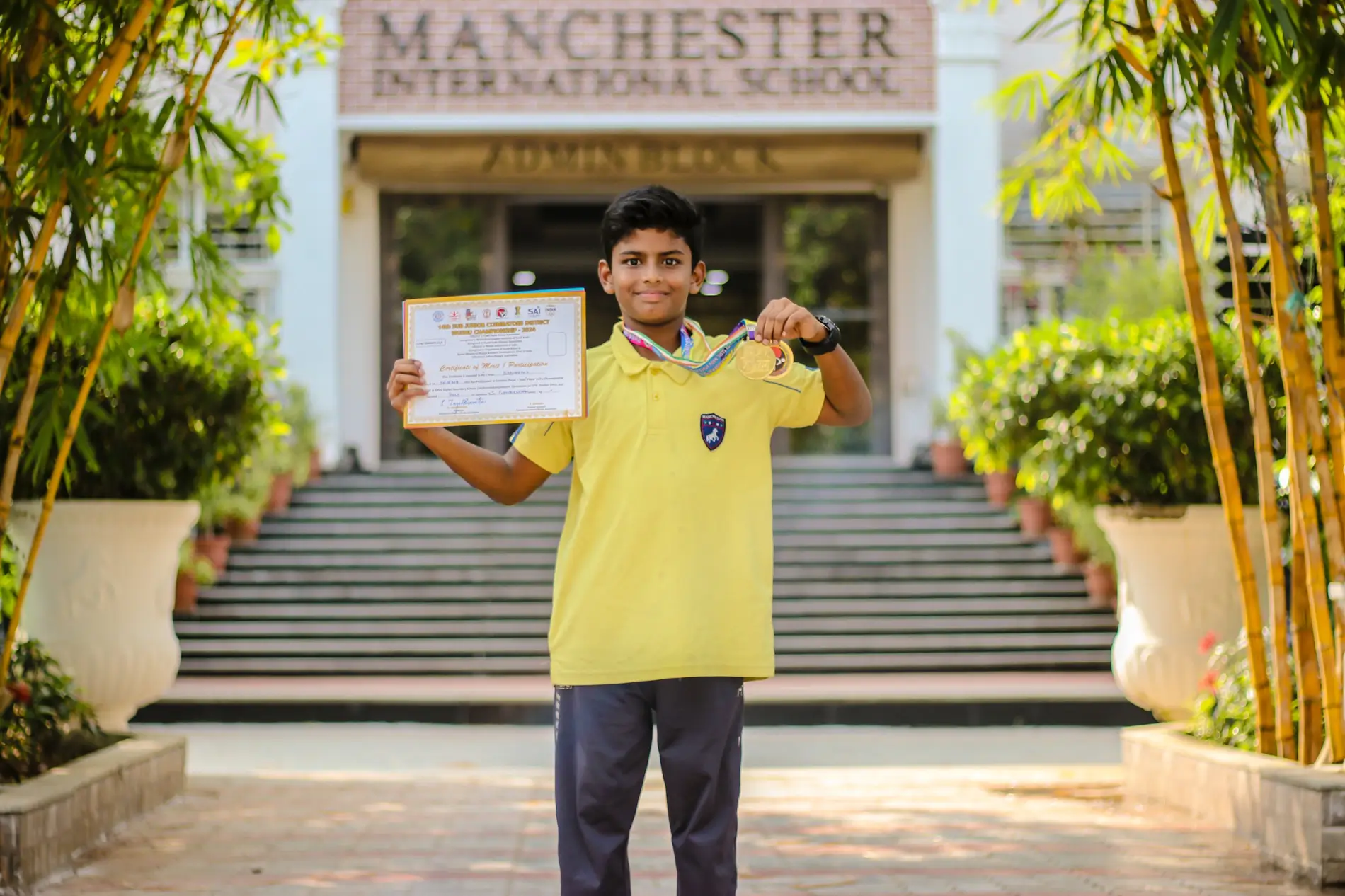 Siddharth K’s Golden Success in WUSHU