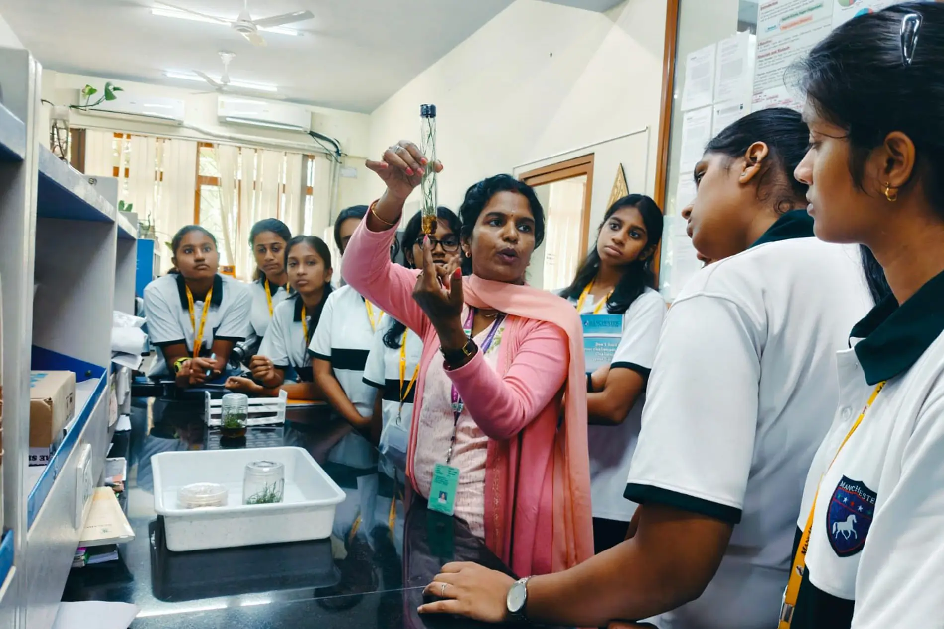 Field visit to the prestigious Sugarcane Breeding Institute in Coimbatore