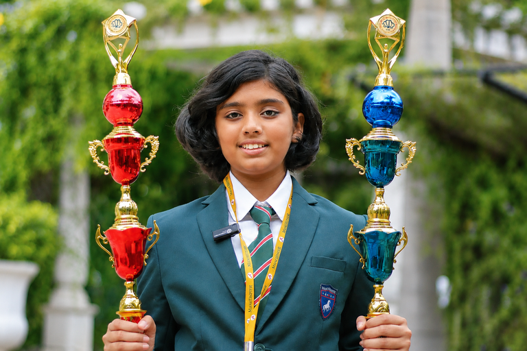 Proud Moment: Aradhna Shree in Karate
