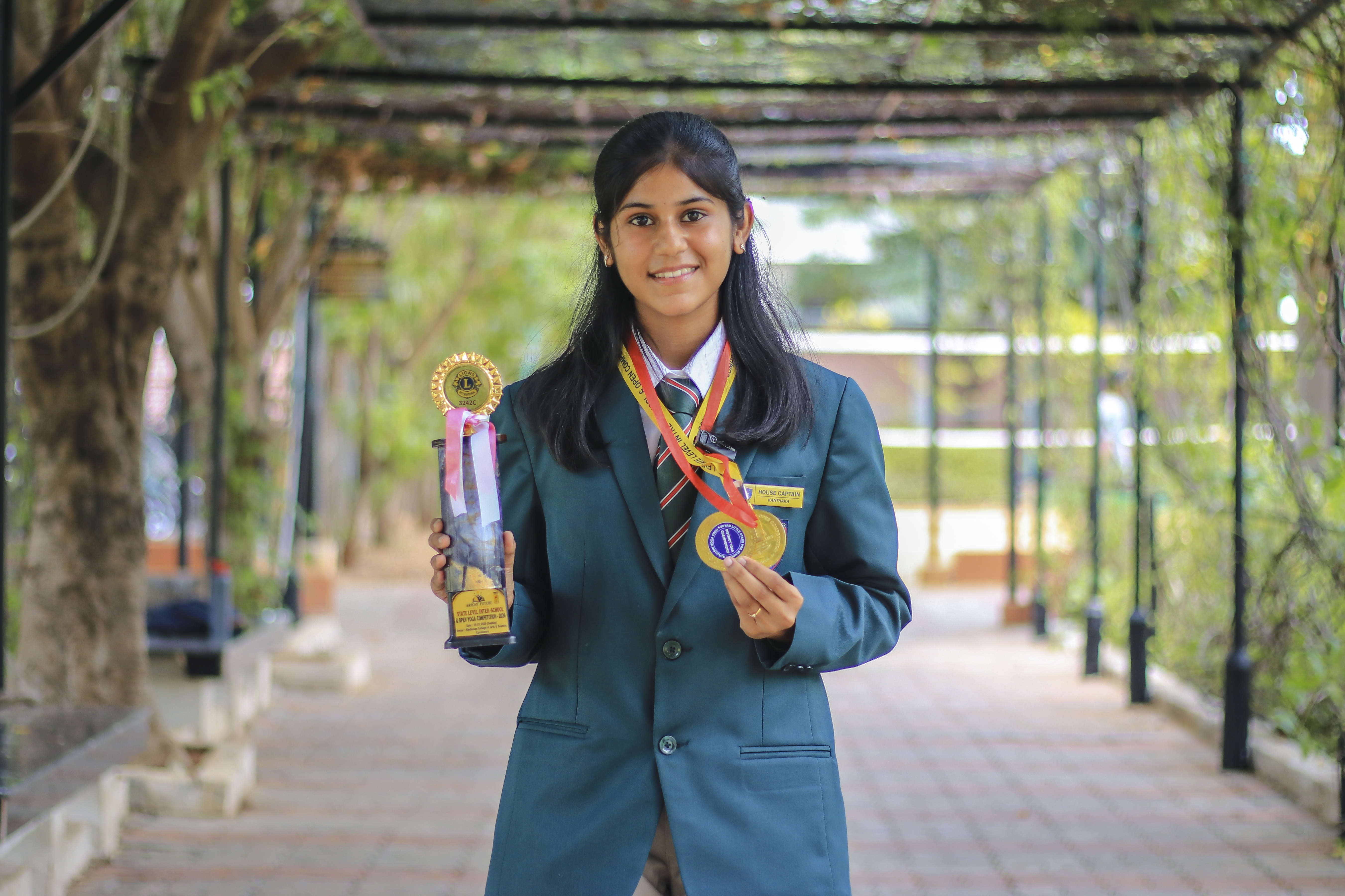 Manchester International School Student Shines at District and State-Level Yoga Competitions