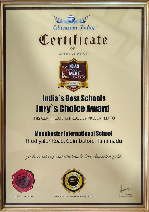 Education Todau Award 2016-17